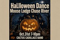 The Cactus Cadillacs Halloween Dance  (Roadstars,country band)