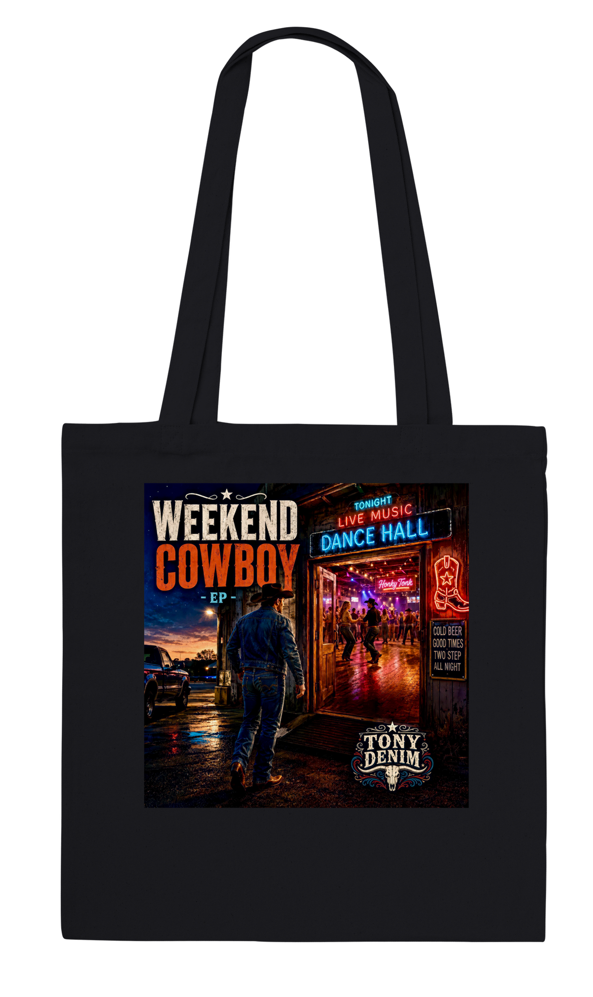 Weekend Cowboy - Tote bag