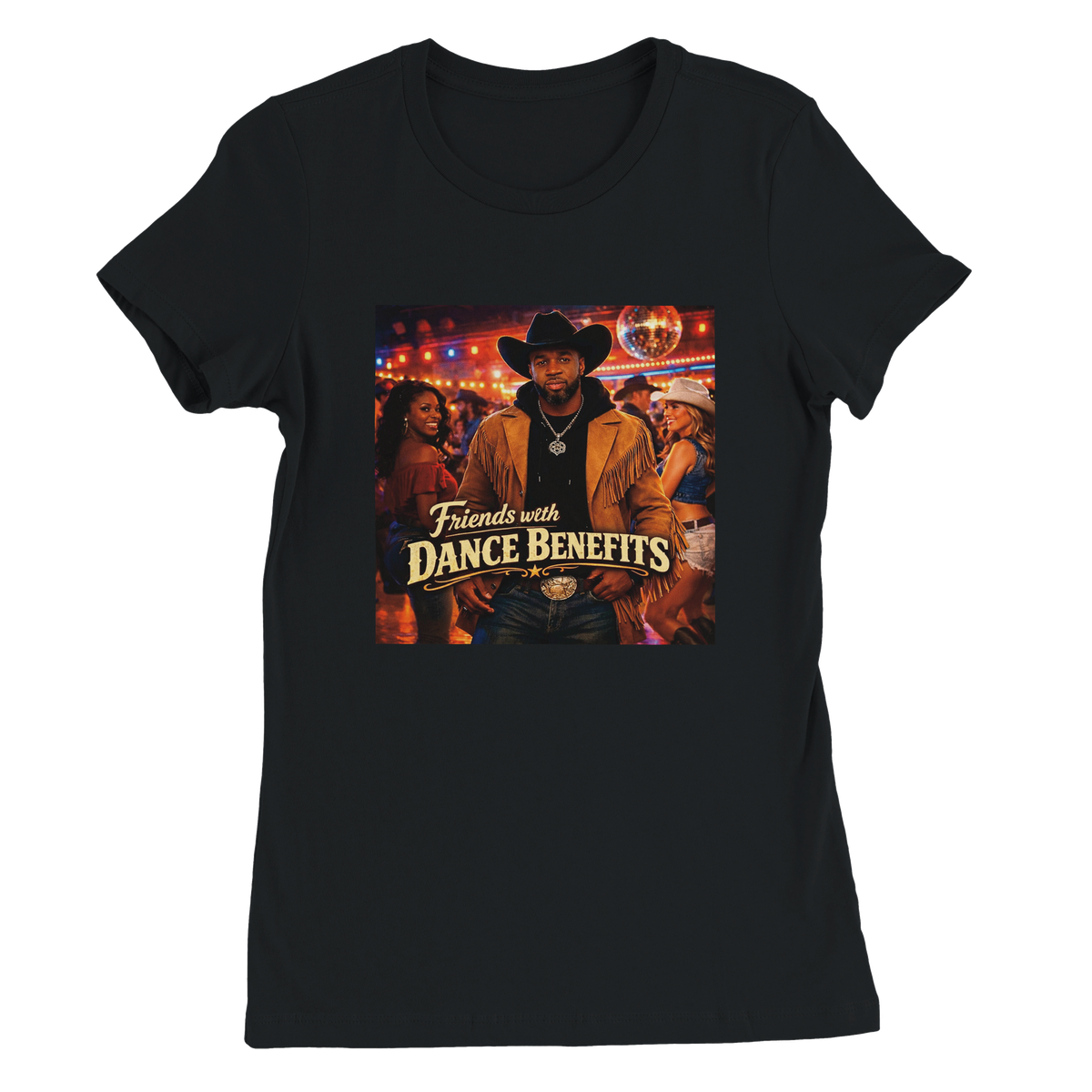 Friends with Dance Benefits (feat. Billy Bricks) - Women’s Cut T-Shirt
