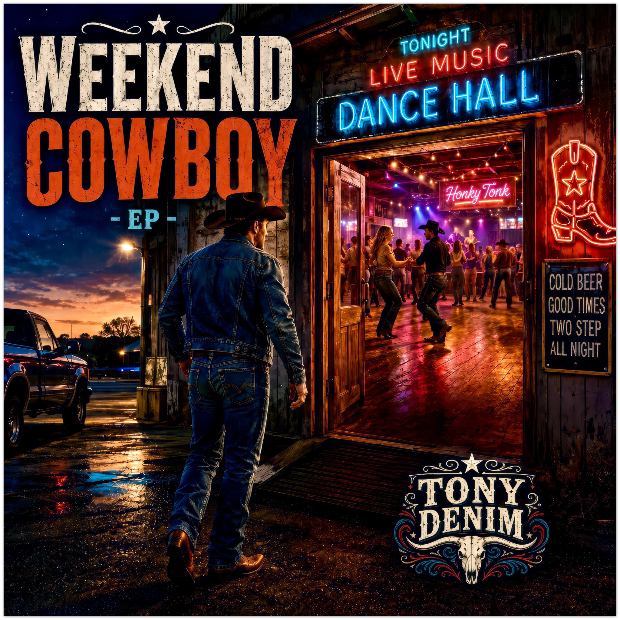 Weekend Cowboy - Fine Art Poster