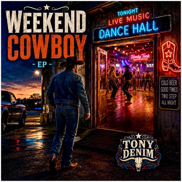 Weekend Cowboy - Fine Art Poster