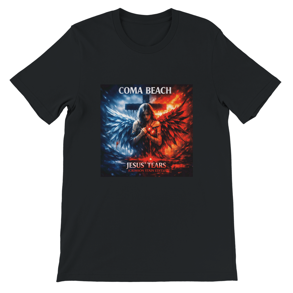 Jesus' Tears (Crimson Stain Edit) - Unisex T-Shirt