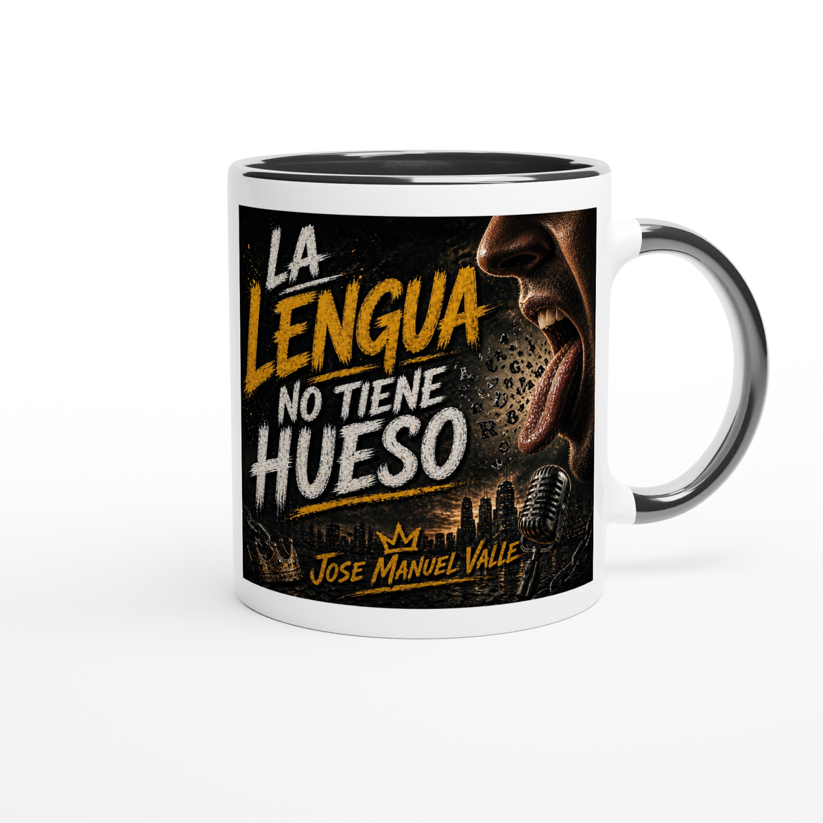 LA LENGUA NO TIENE HUESO - Ceramic Mug