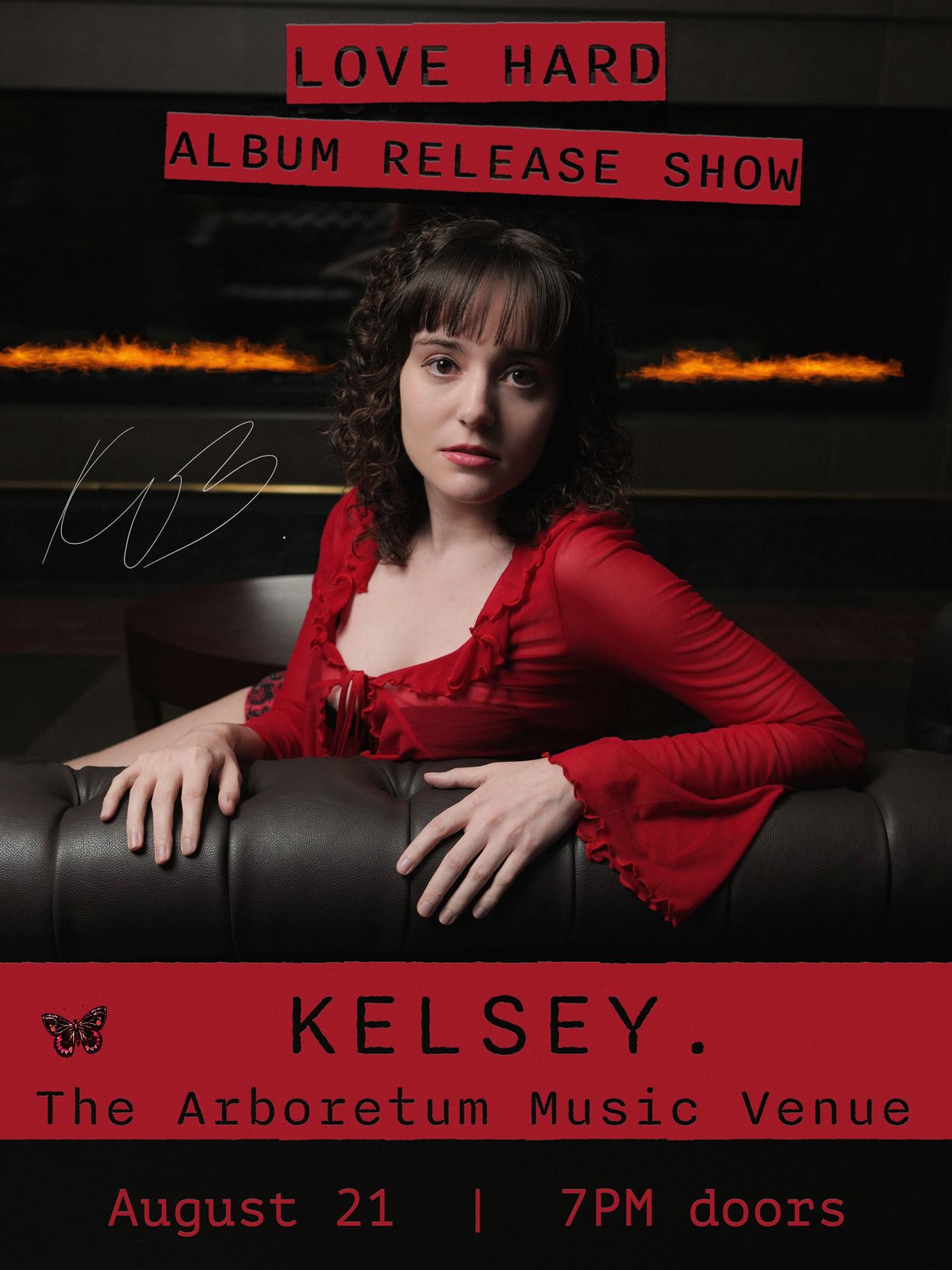 LOVE HARD Signed Show Poster