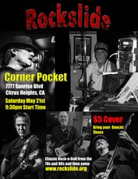 Rockslide at Corner Pocket