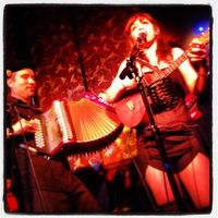 Dahlia Dumont and George Saenz at Olivier Bistro