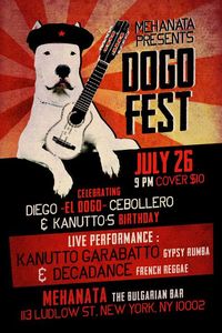 Diego's birthday bash with DecaDence and Kanutto Garabatto LIVE at MEHANATA BULGARIAN BAR