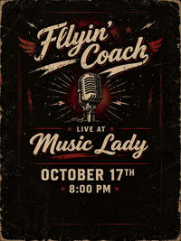 Flyin Coach @ Music Lady Cafe