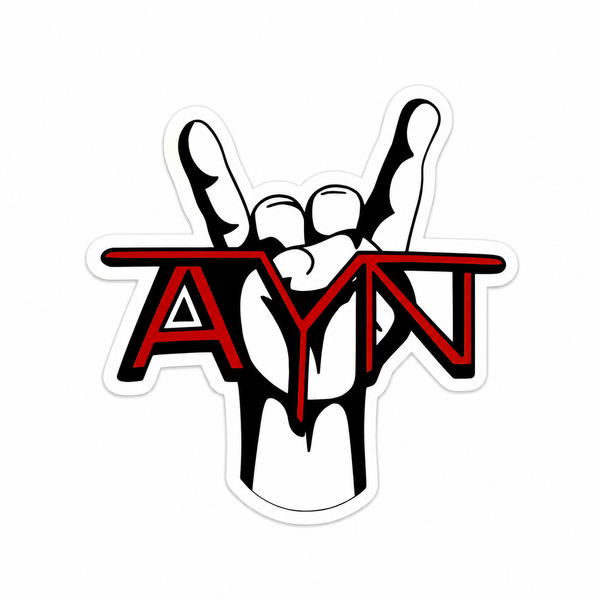 AYN Color Hand Sticker