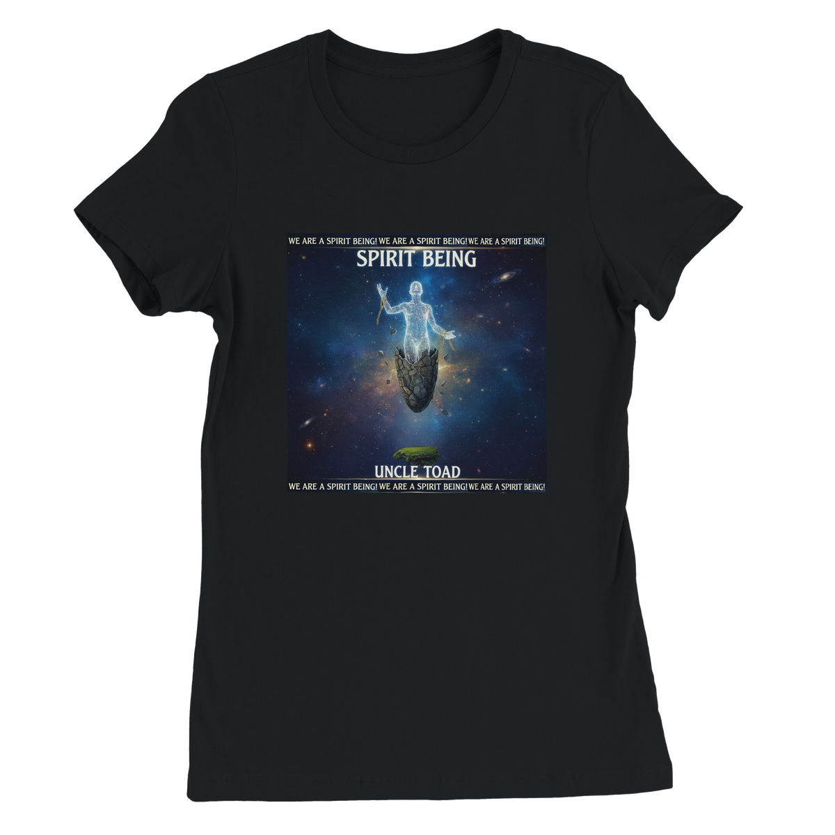 We are a Spirit Being - Women’s Cut T-Shirt