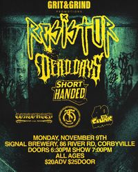 Grit & Grind - Resistor Canadian Tour