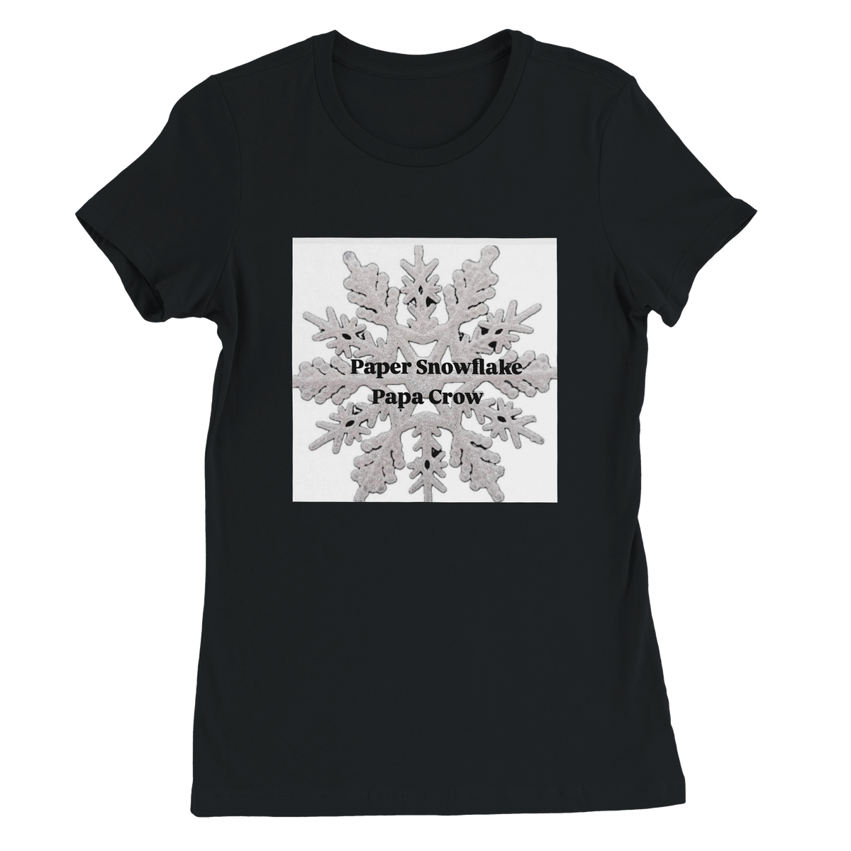 Paper Snowflake - Women’s Cut T-Shirt