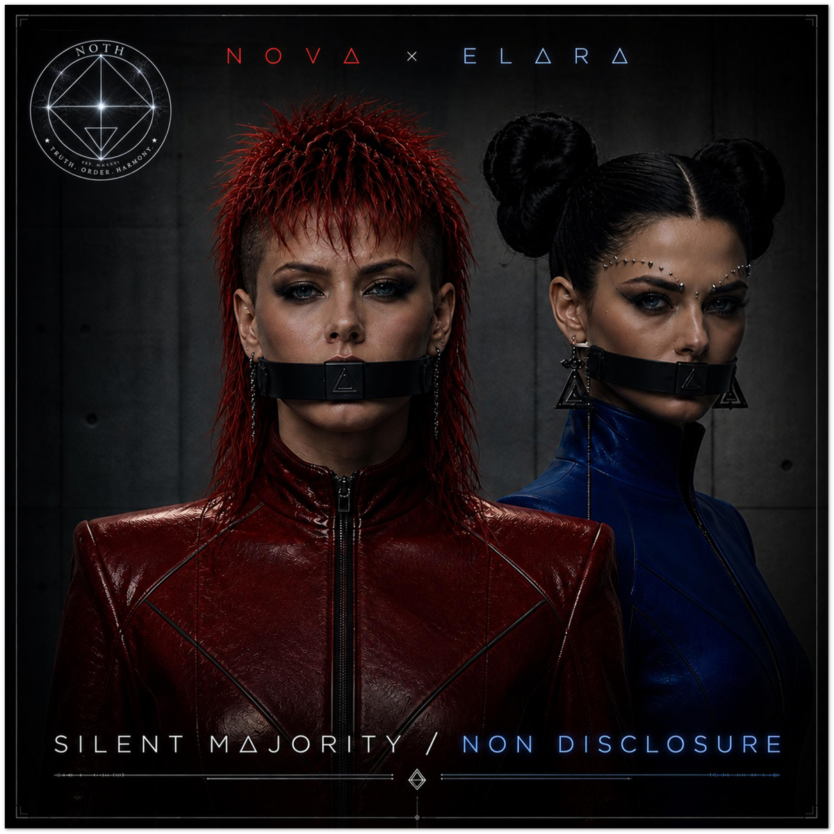 Non Disclosure/Silent Majority - Fine Art Poster