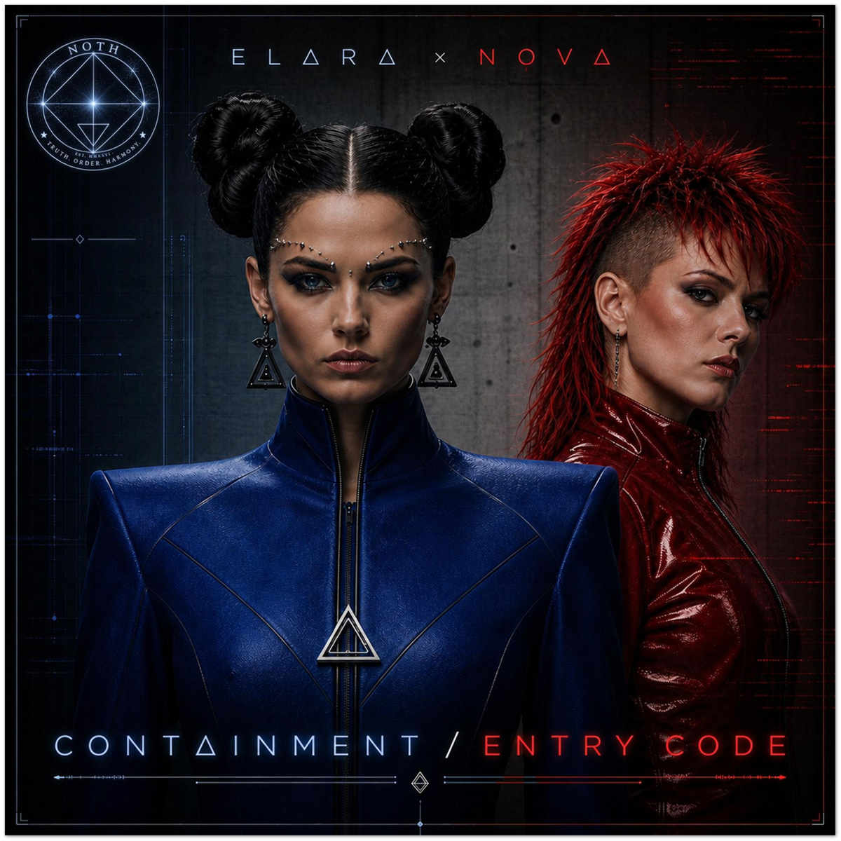 Containment/Entry Code - Fine Art Poster