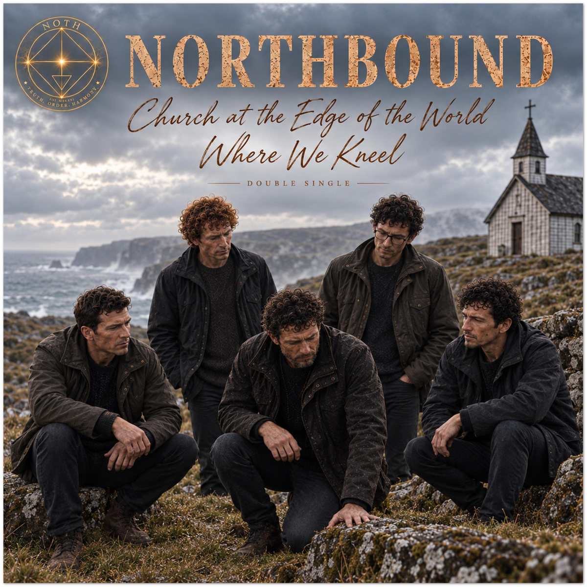 Church At The Edge Of The World - Fine Art Poster