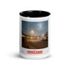 White Ceramic Mug with Color Inside