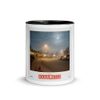 White Ceramic Mug with Color Inside