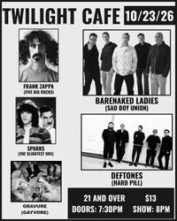 Halloween Zappa Set at Twilight Cafe and Bar