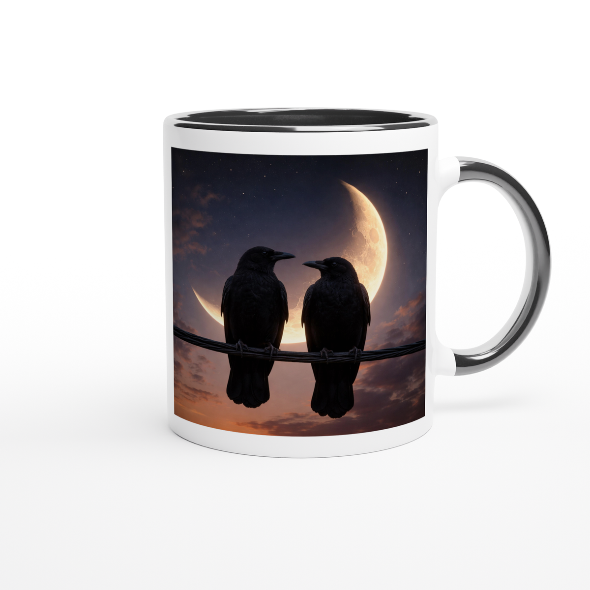 Crows on a Quest - Ceramic Mug