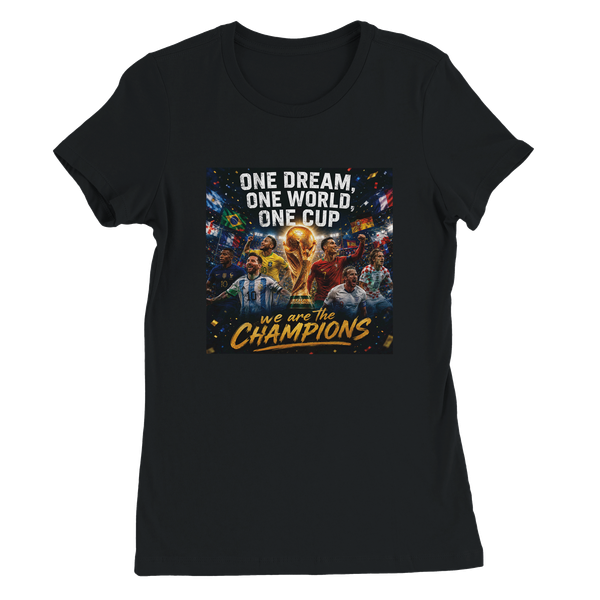 ONE WORLD ONE DREAM - Women’s Cut T-Shirt