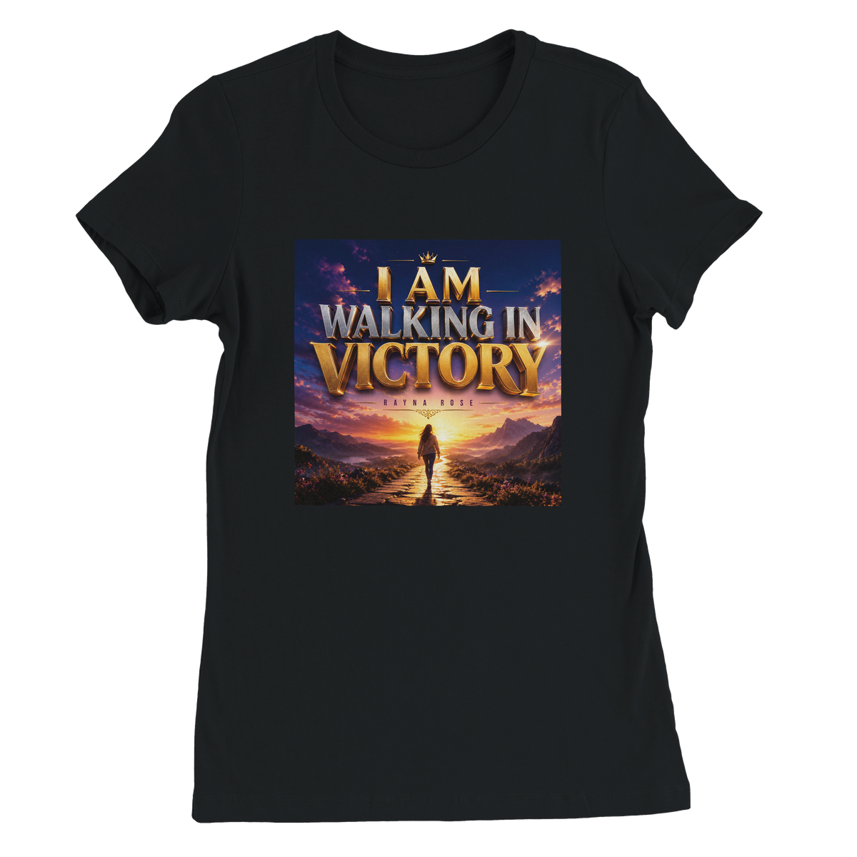 I AM WALKING IN VICTORY - Women’s Cut T-Shirt
