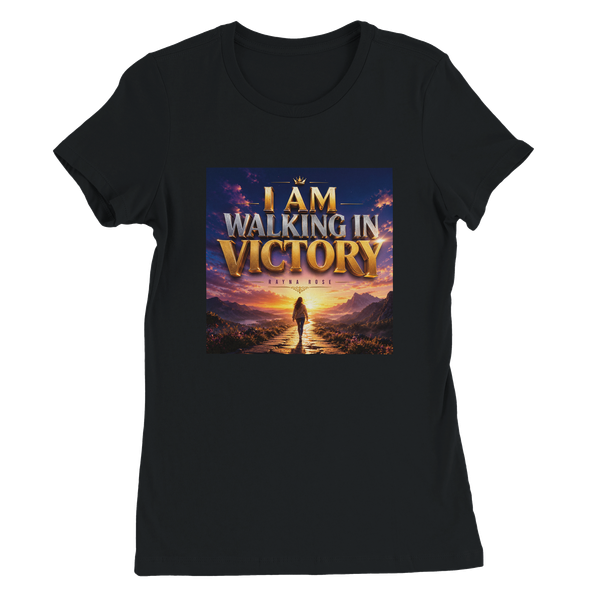 I AM WALKING IN VICTORY - Women’s Cut T-Shirt