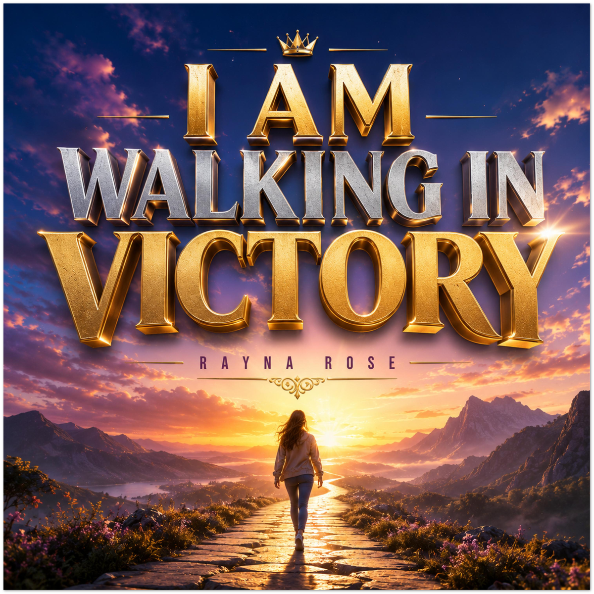 I AM WALKING IN VICTORY - Fine Art Poster