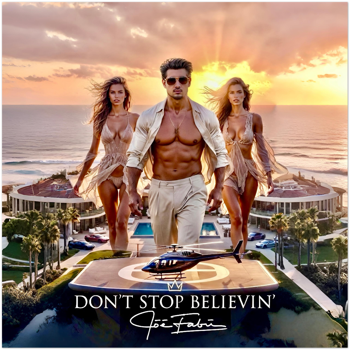 DON'T STOP BELIEVIN' - Fine Art Poster