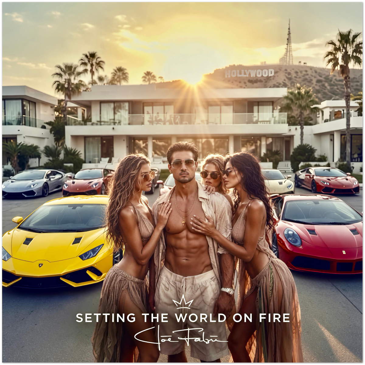 SETTING THE WORLD ON FIRE - Fine Art Poster