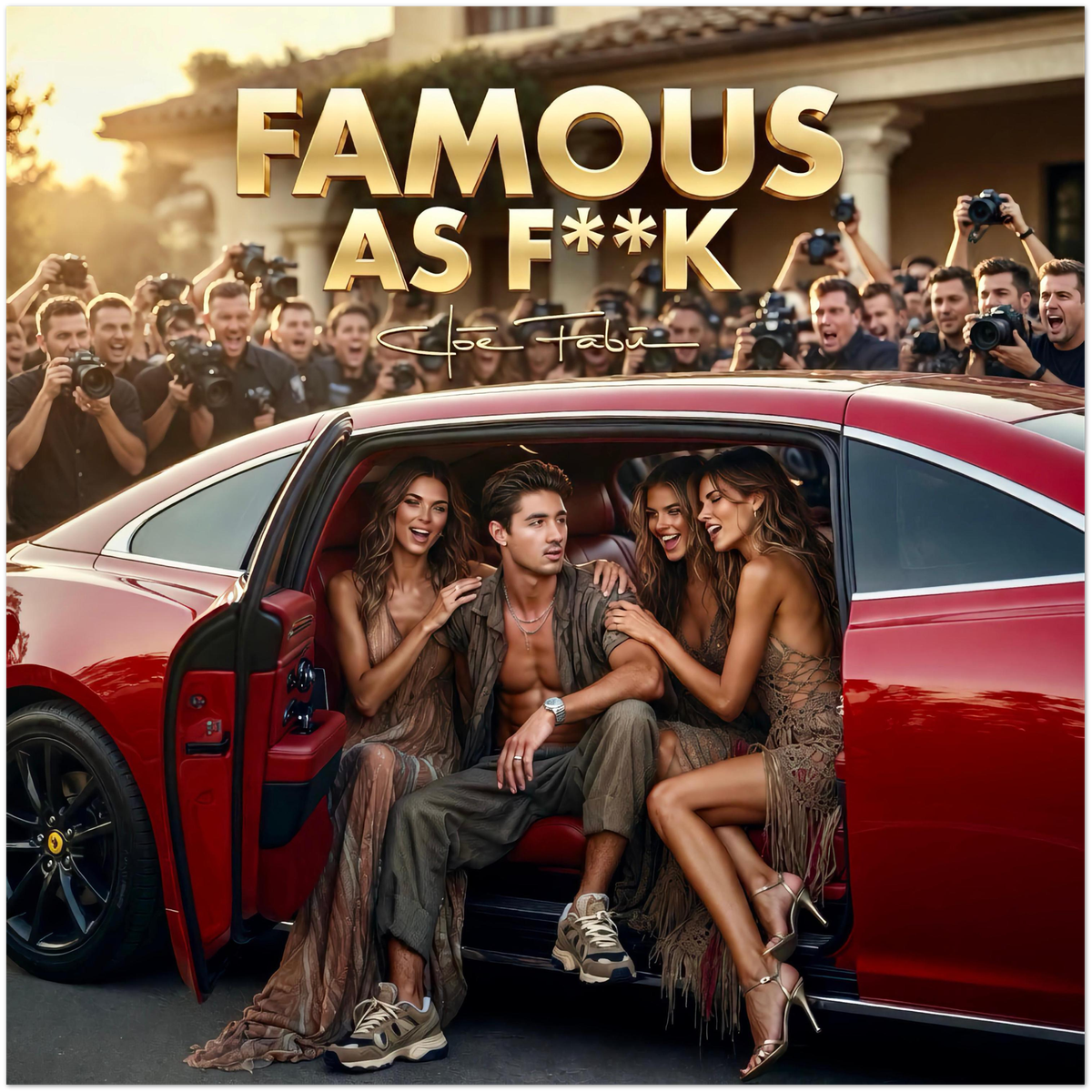 FAMOUS AS F**K - Fine Art Poster