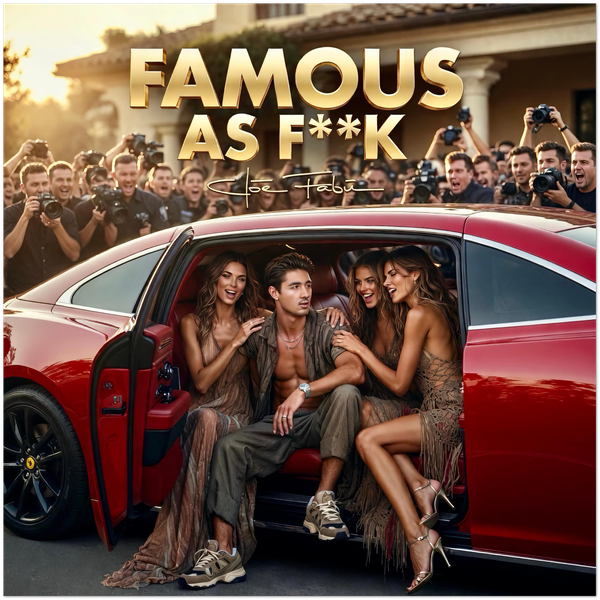 FAMOUS AS F**K - Fine Art Poster
