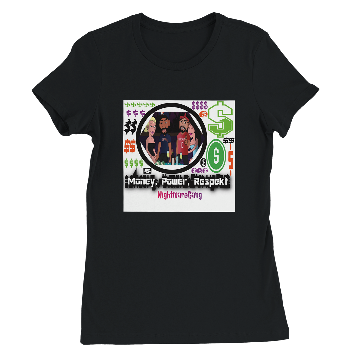Money, Power, Respekt (feat. Young Boss) - Women’s Cut T-Shirt