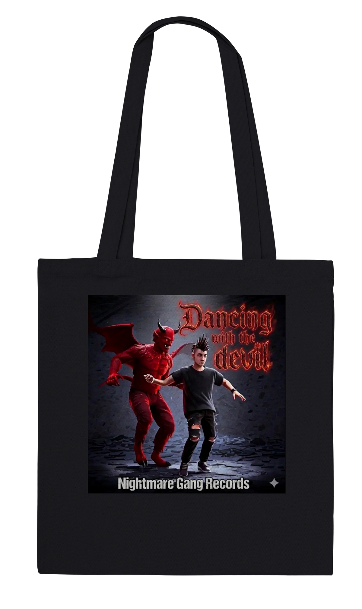 Dancng With the Devil (Trill Testimony) (feat. CVengeance & Lil Dro) - Tote bag