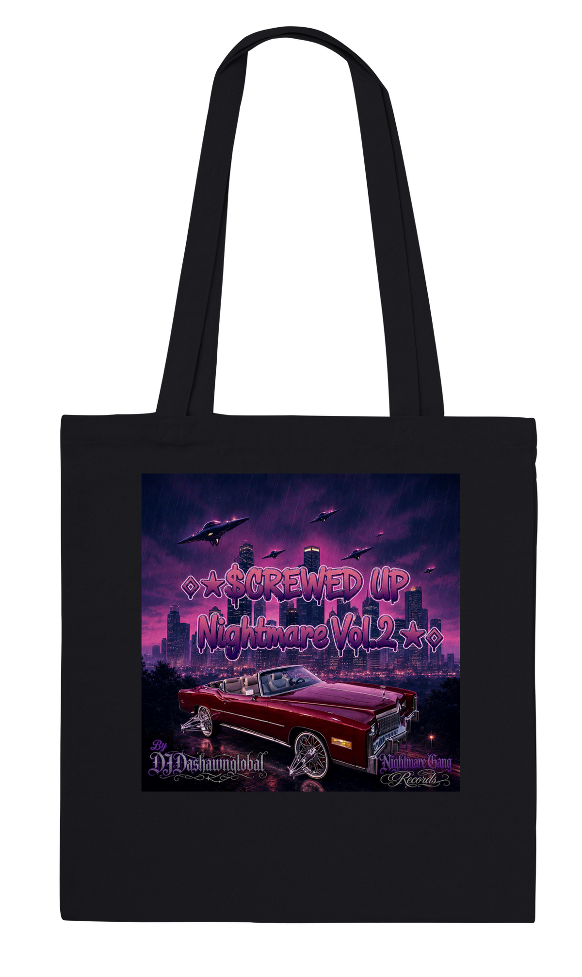 SCREWED UP NIGHTMARE, Vol. 2 by DJDashawnglobal - Tote bag