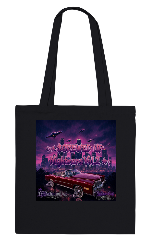 SCREWED UP NIGHTMARE, Vol. 2 by DJDashawnglobal - Tote bag