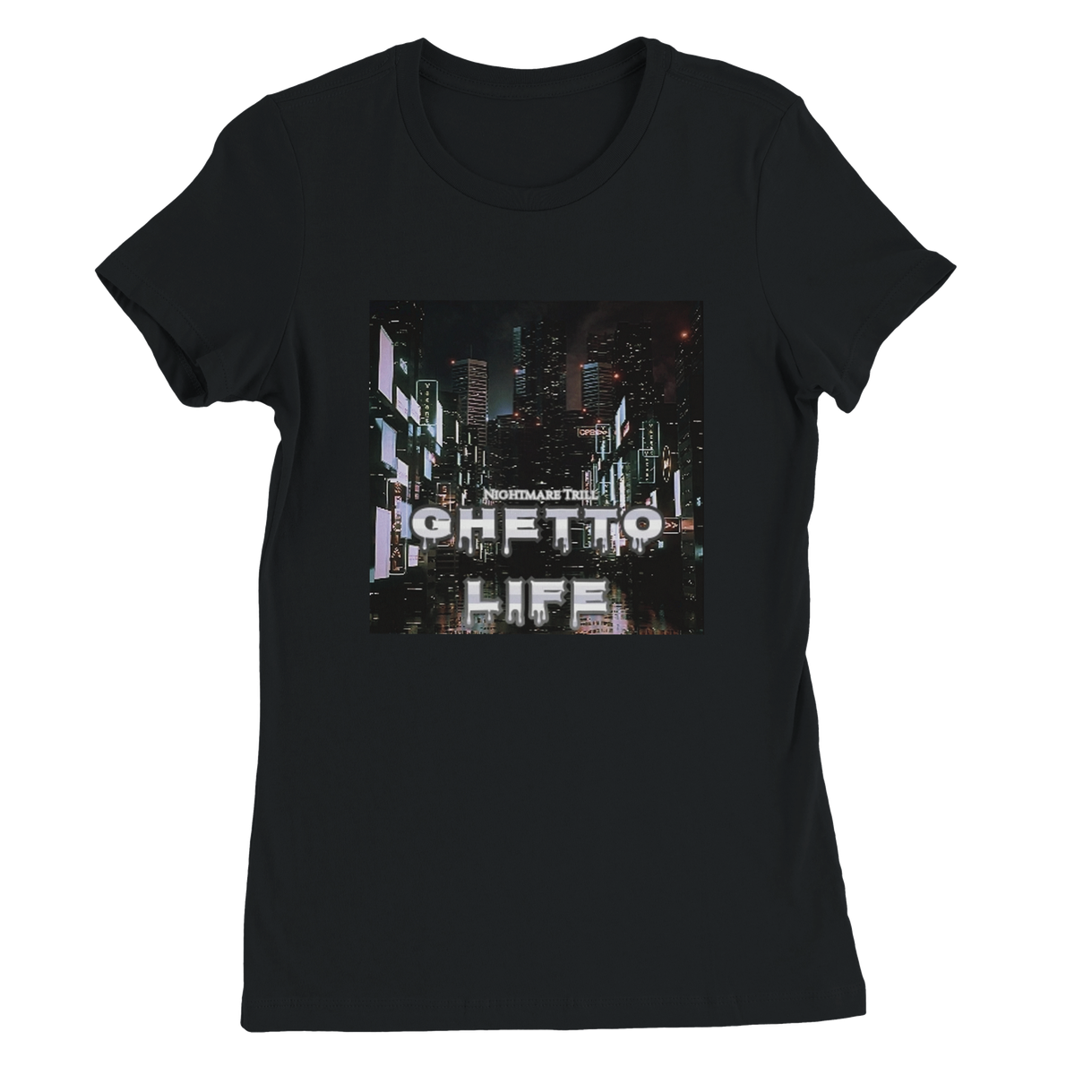 Ghetto Life (feat. D-ro) - Women’s Cut T-Shirt