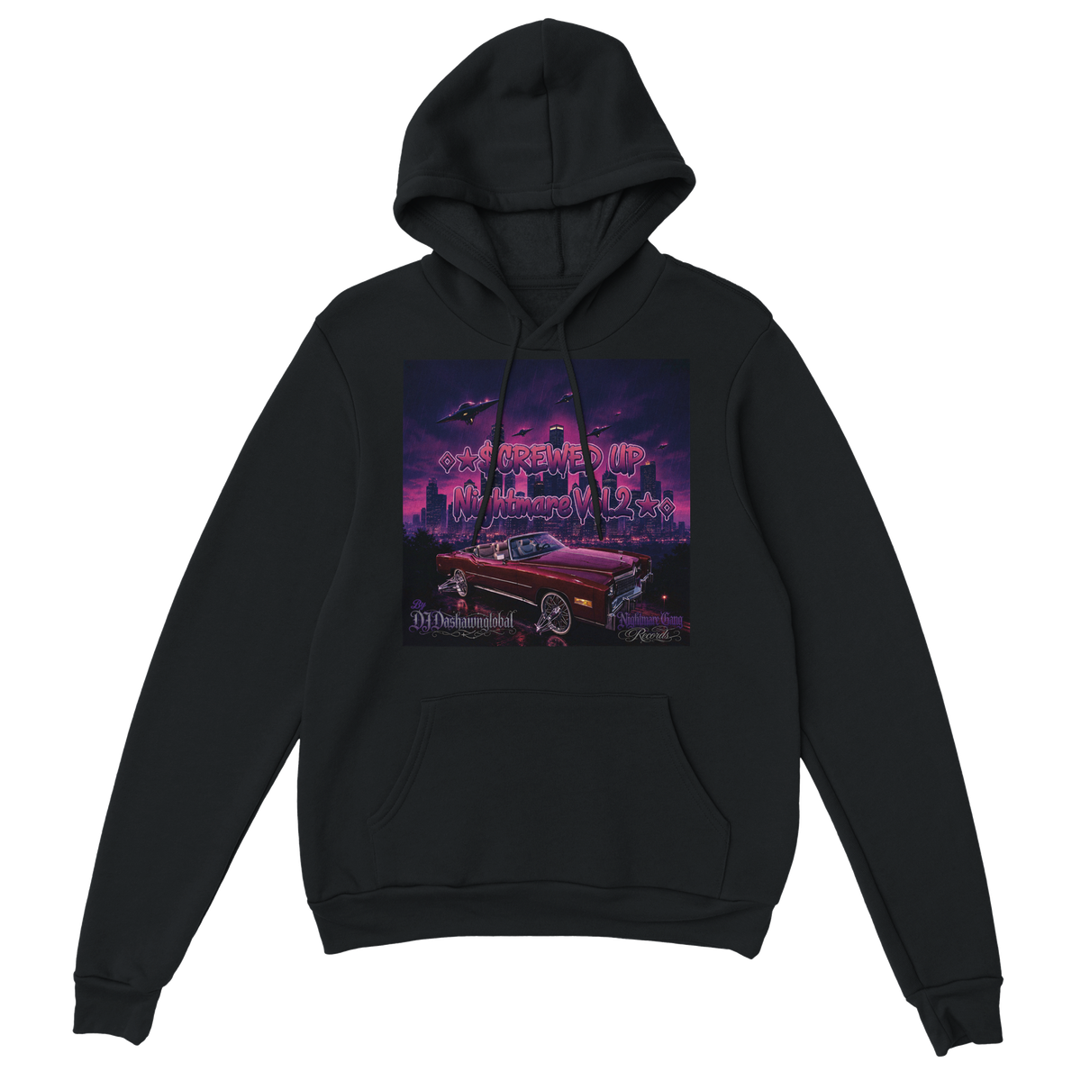 SCREWED UP NIGHTMARE, Vol. 2 by DJDashawnglobal - Classic Unisex Pullover Hoodie