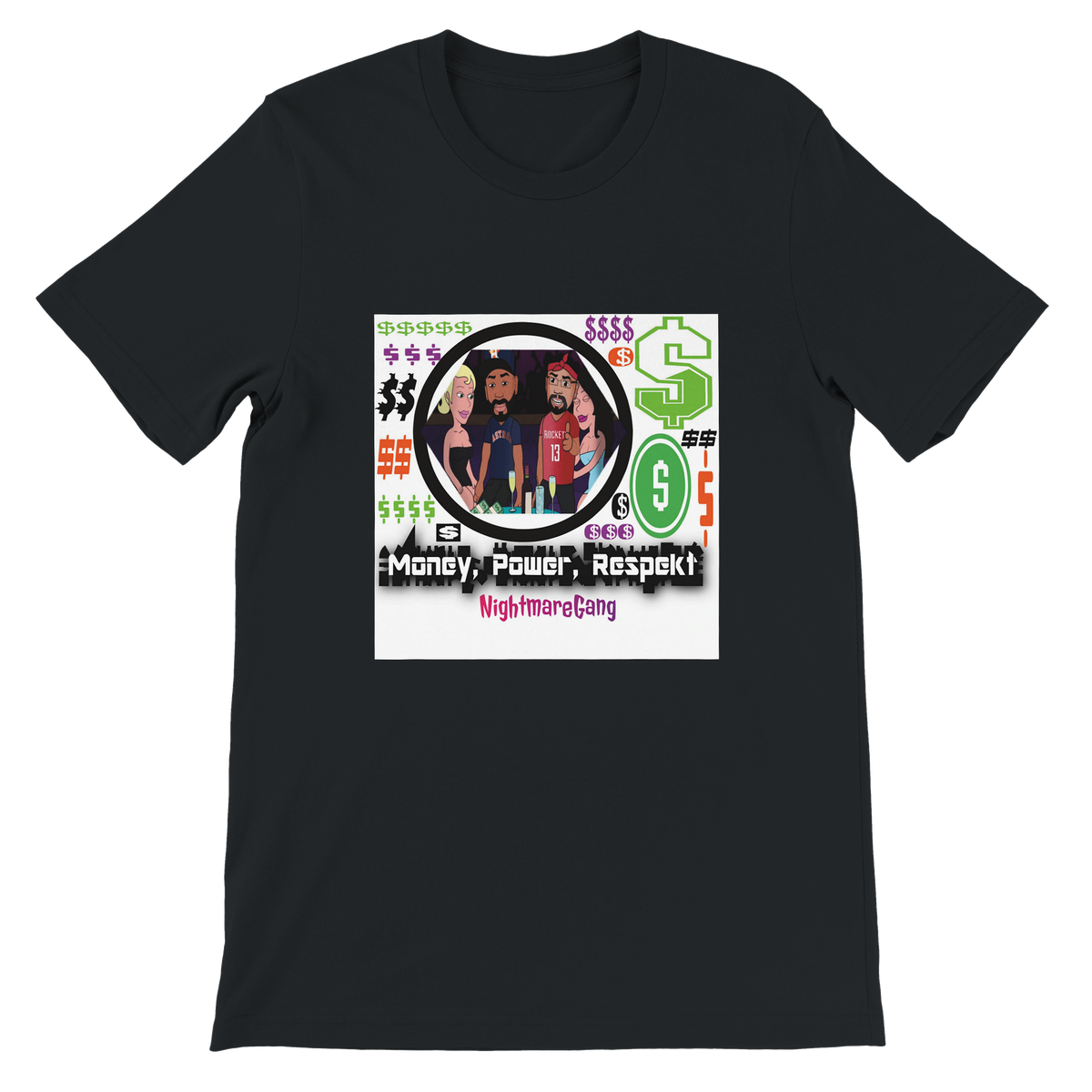 Money, Power, Respekt (feat. Young Boss) - Unisex T-Shirt