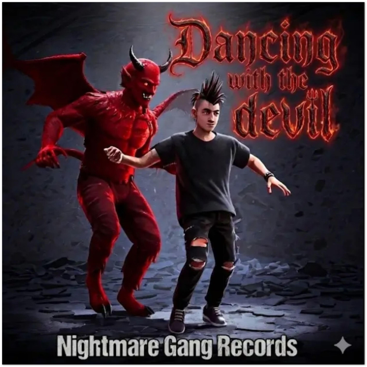 Dancing With the Devil (Trill Testimony) (feat. CVengeance & Lil Dro) - Fine Art Poster