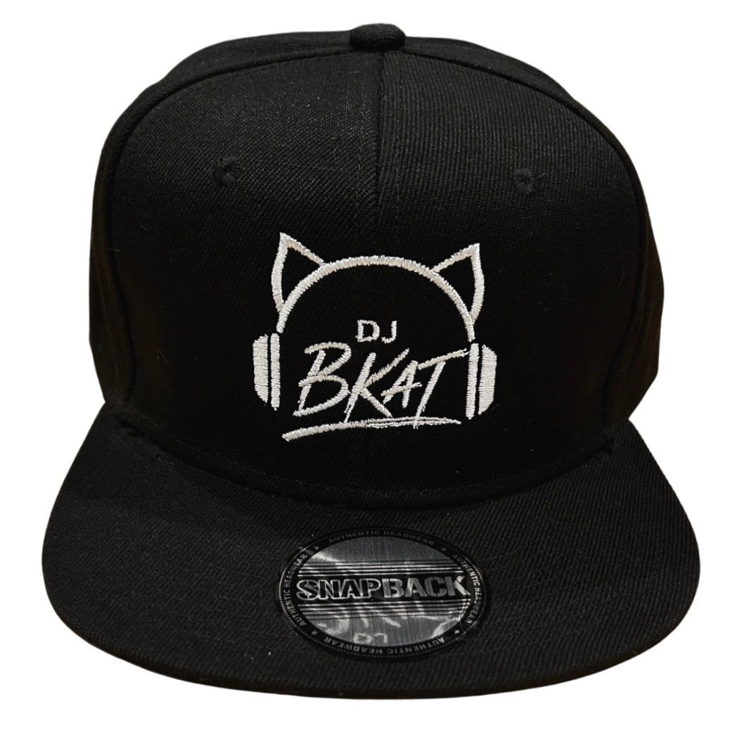 DJ BKAT Snapback Cap - Black