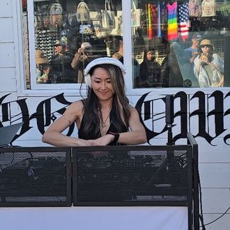 djbkat DJ Area 51 Pizzaria Venice Beach popup