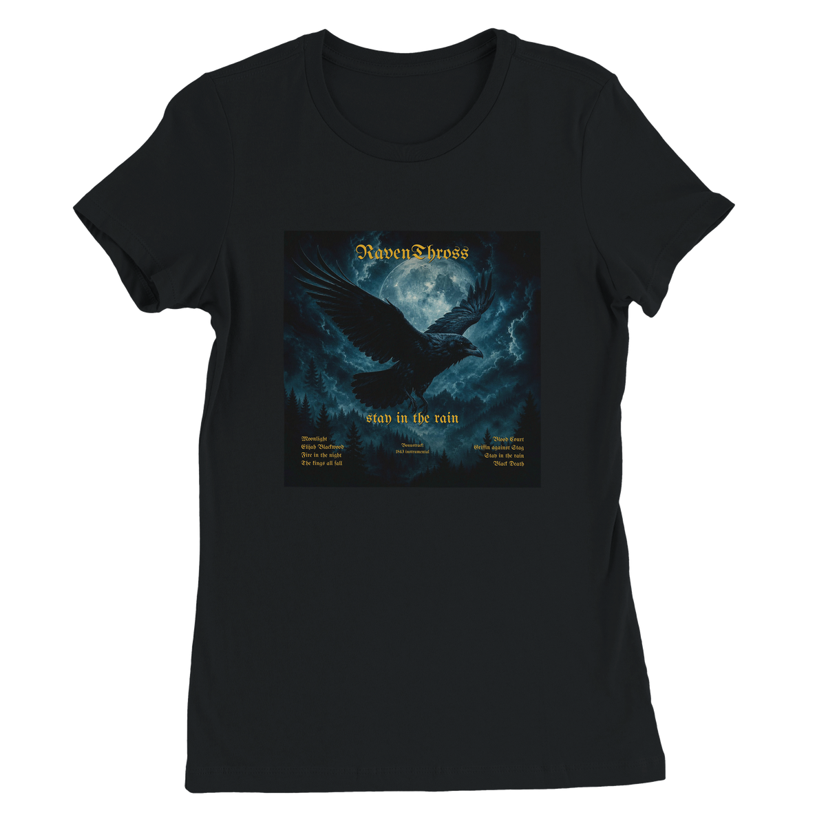Stay in the rain - Women’s Cut T-Shirt