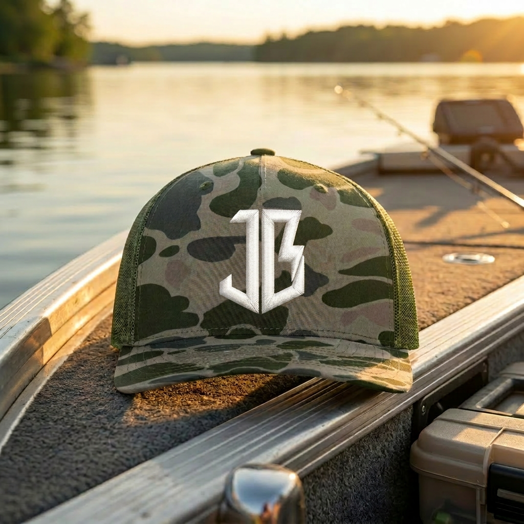 JB Marsh Duck Camo/Loden Snapback Hat