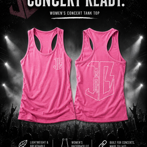Women's Pink JB Racerback Tank