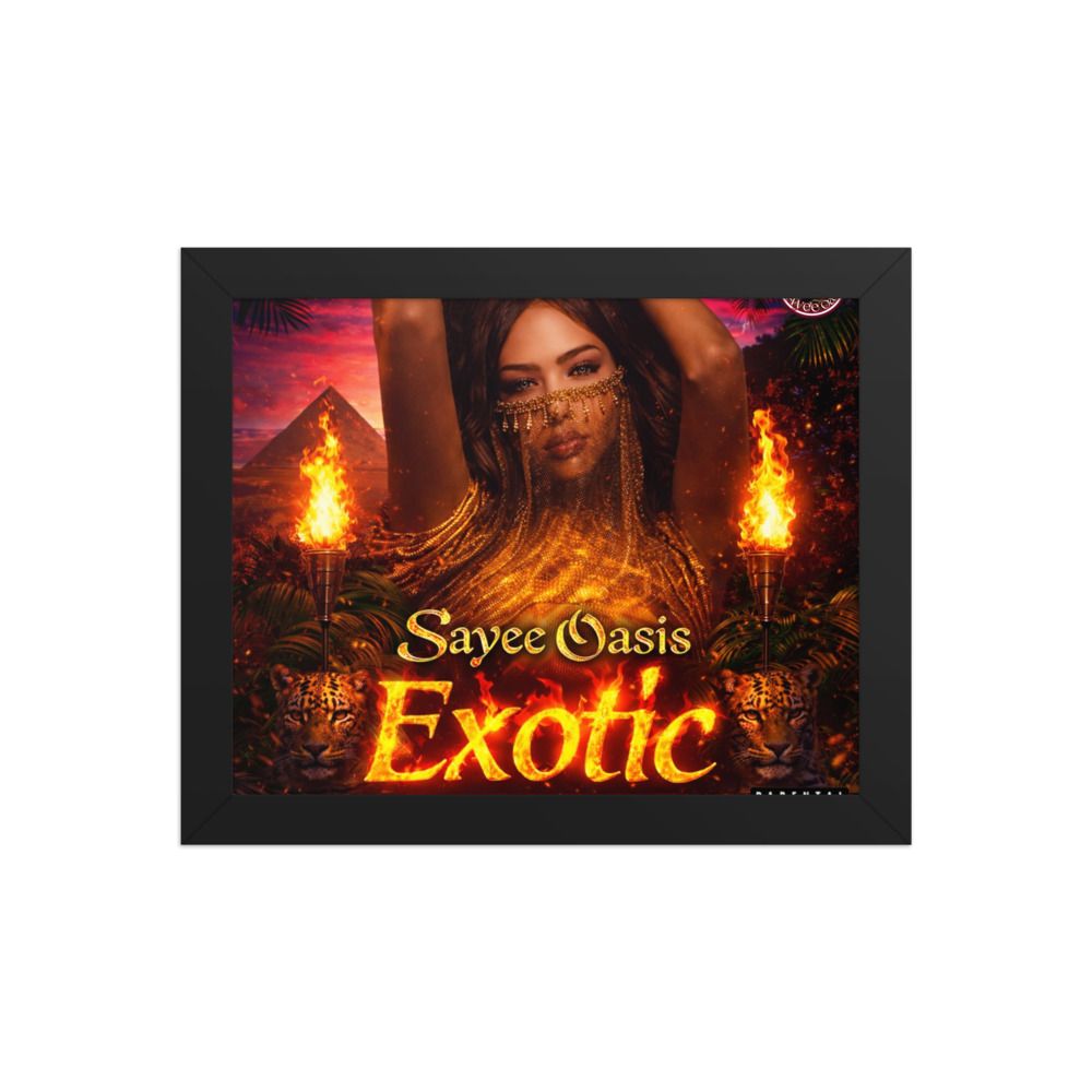 Enhanced Matte Paper Framed Poster (in)