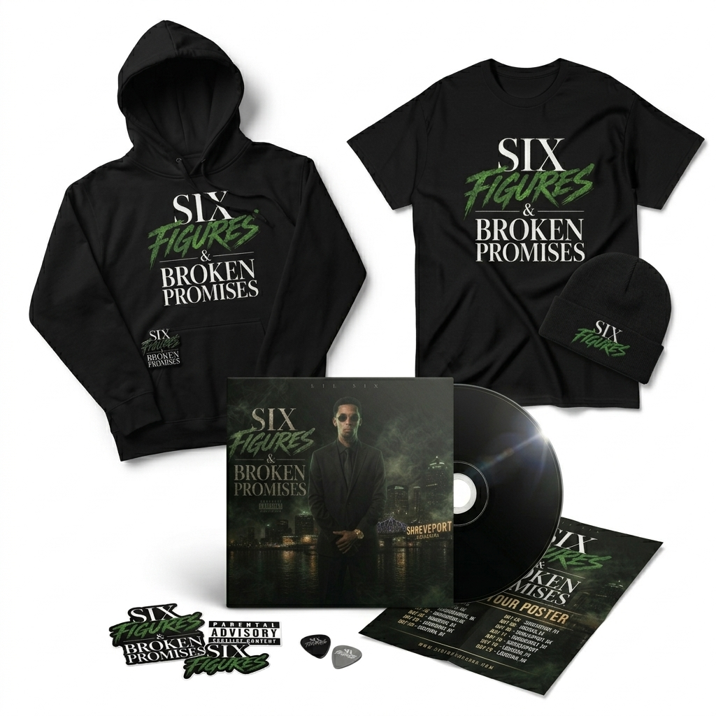Six Figures Merch Bundle