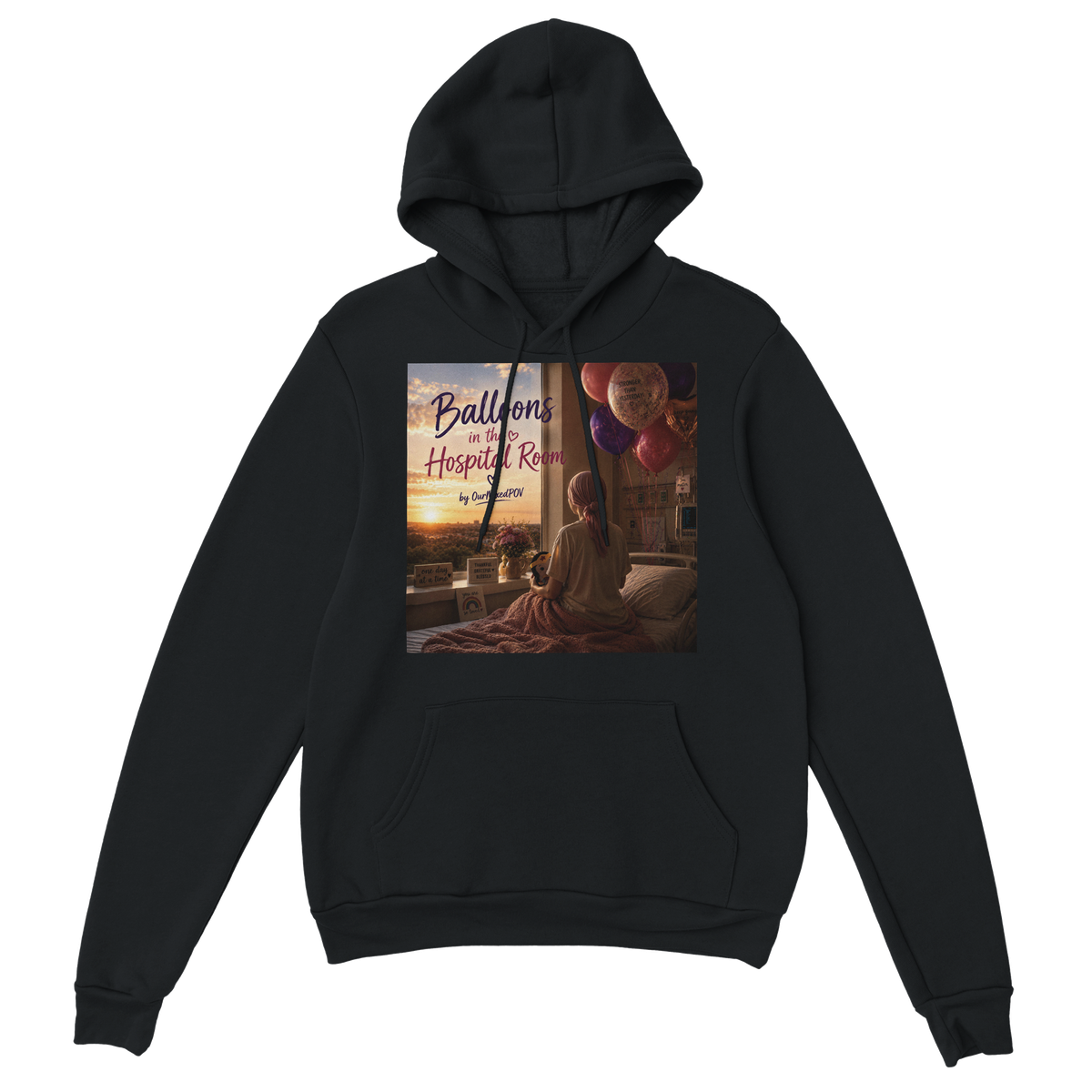 Balloons in the Hospital Room - Classic Unisex Pullover Hoodie