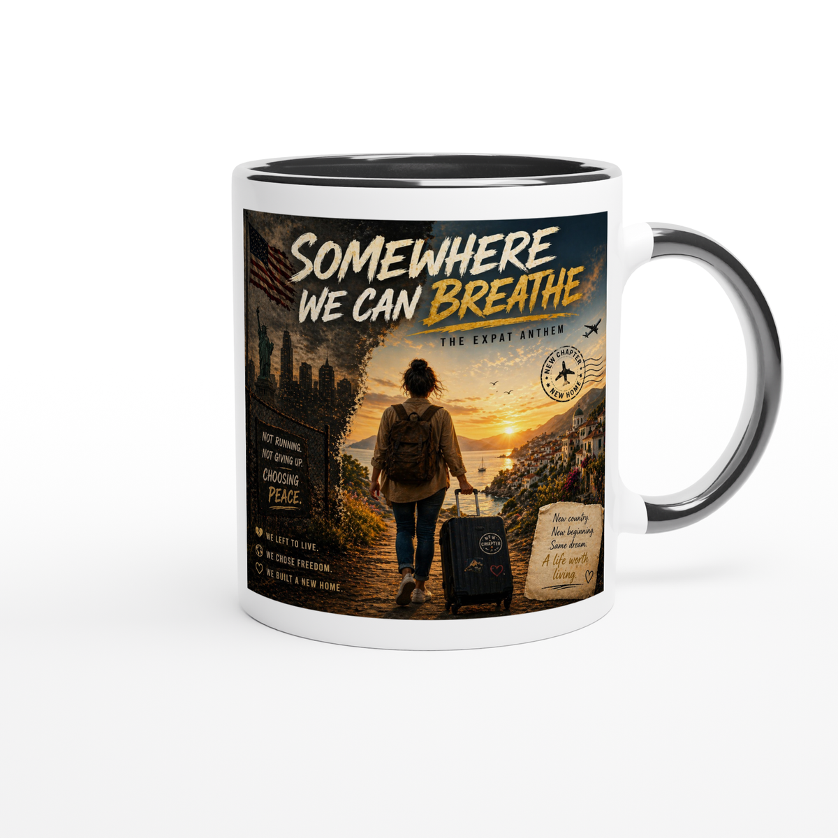 Somewhere We Can Breathe - Ceramic Mug