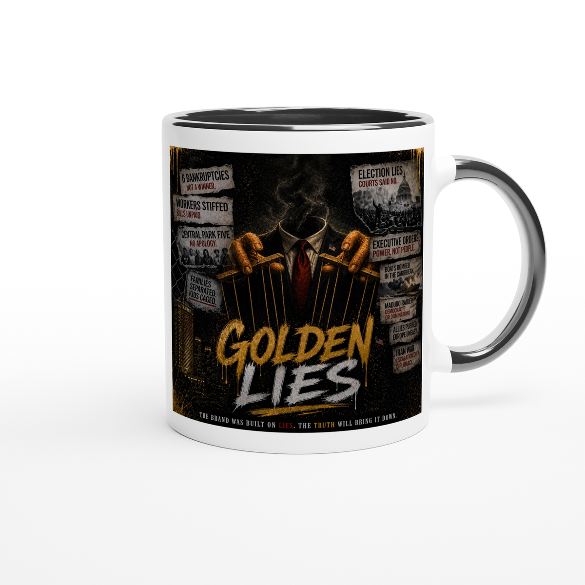 Golden Lies - Ceramic Mug