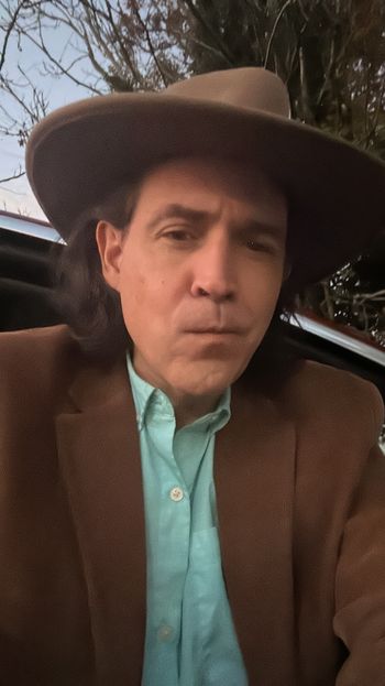 Before a honky-tonk gig in Columbia, TN
